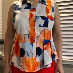 Ellen Tracy Button down